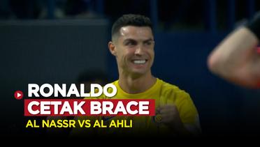 Menang Dramatis Atas Al Ahli, Cristiano Ronaldo Cetak Brace untuk Al Nassr