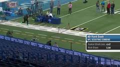 Rich Eisen vs. The 2016 Combine 40-Yard Dash Simulcam Race | 2016 NFL Combine