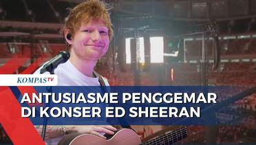 Gelar Konser di Jakarta, Ed Sheeran Bawakan Lebih dari 20 Lagu untuk Para Penggemar