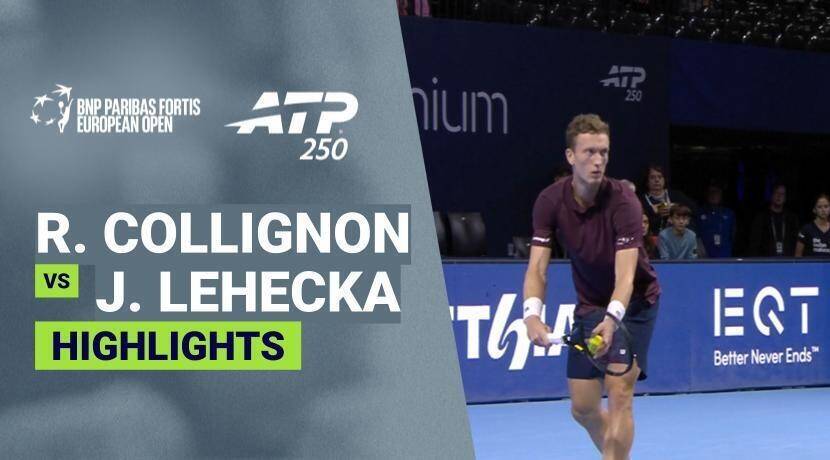 Raphael Collignon vs Jiri Lehecka - Round 2 | ATP 250: BNP Paribas Fortis European Open 2026