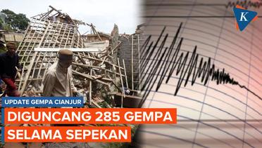 BMKG Catat Gempa di Cianjur Terjadi 15 Kali dalam Sehari