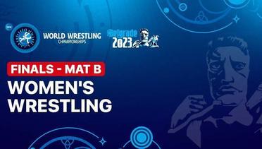 Full Match | Mat B - Final Women's Wrestling 72kg - UWW World Championships 2023