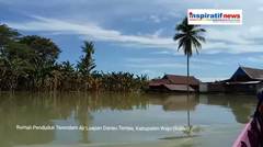 Rumah Warga Wajo Dikepung Air Luapan Danau Tempe 