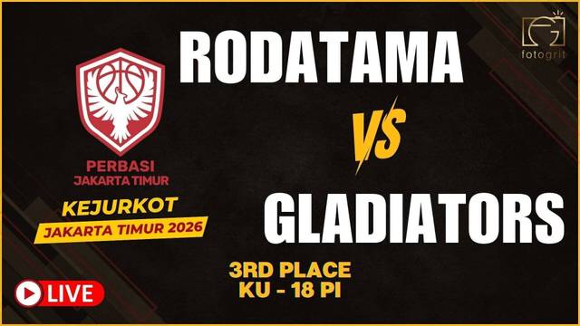 Putri: RODATAMA vs GLADIATORS | Kejurkot Jakarta Timur U-18 - Full Match | Kejurkot Jakarta 2026
