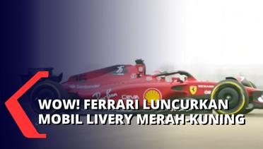 Ferrari Pamerkan Livery Special Merah-Kuning, Penanda 100 Tahun Sirkuit Monza Temple of Speed!