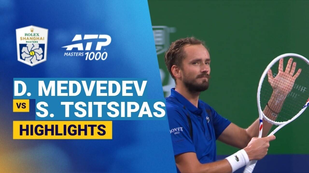 Daniil Medvedev vs Stefanos Tsitsipas - Round of 16 | ATP Masters 1000: Shanghai Masters 2026