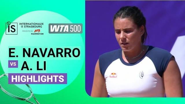 Emma Navarro vs Ann Li - Highlight | WTA 500: Internationaux de Strasbourg presented by Mammotion 2026