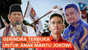 Gerindra Buka Pintu untuk Keluarga Jokowi