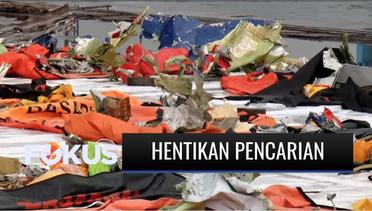 Basarnas Hentikan Pencarian Korban dan Bagian Pesawat Sriwijaya Air SJ 182 | Fokus