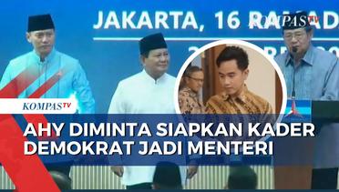 Soal Permintaan Siapkan Kader Demokrat Jadi Menteri, Gibran: Masih Dibahas dengan Prabowo