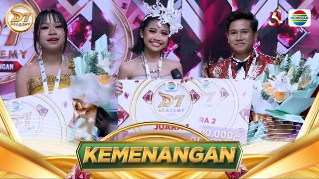 Titik Puncak Perjuangan Dari Mimpi Jadi Nyata! Juara 1-3 Dihadiahi Apresiasi Terbaik | D'Academy 7 Kemenangan
