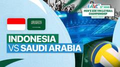 Indonesia vs Saudi Arabia - Full Match | 22nd Asian Men's U-20 Volleyball Championship