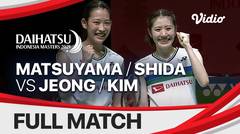 Full Match | Jeong Na Eun/Kim Hye Jeong (KOR) vs Nami Matsuyama/Chiharu Shida (JPN) | Daihatsu Indonesia Masters 2021