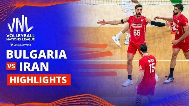 Men: Bulgaria vs Iran - Highlight | Volleyball Nations League 2025