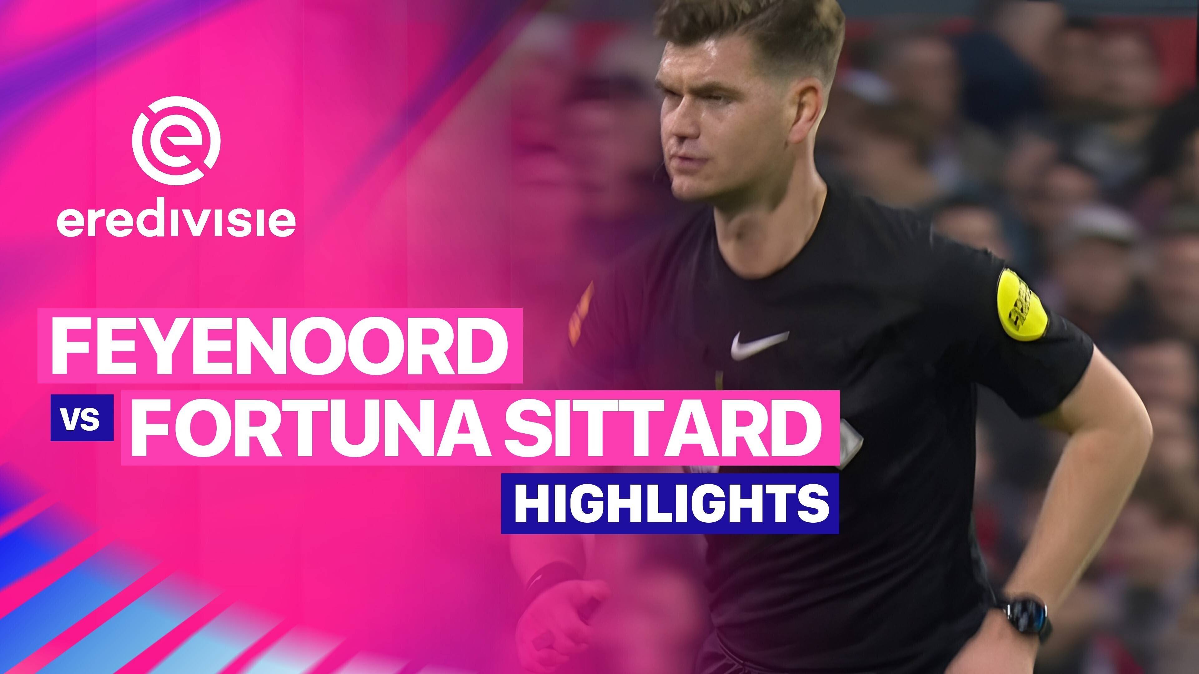 Feyenoord vs Fortuna Sittard