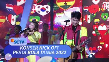 Penuh Kemesraan! Trisuaka Ft Nabila Maharani "Ayang" | Konser Pesta Bola Dunia 2022