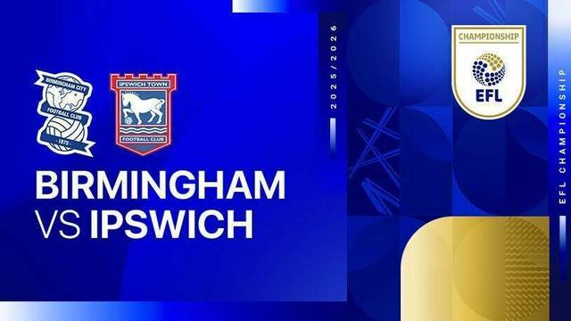 Birmingham vs Ipswich - Full Match | EFL Championship 2025/26