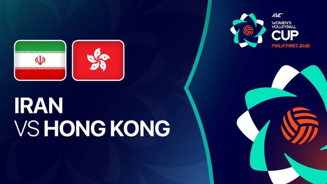 Iran vs Hong Kong - Full Match | AVC Women's Cup 2026