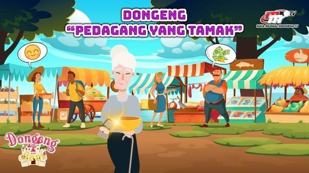 Dongeng Anak | Pedagang yang Tamak | Dongeng Anak | Vidio