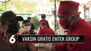 Ratusan Warga di Kendal Antusias Mengikuti Vaksinasi Gratis dari Emtek Group | Liputan 6