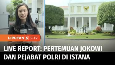 Live Report: Temui Jokowi, Pejabat Kapolri Dilarang Pakai Topi Dinas hingga Bawa Ajudan | Liputan 6