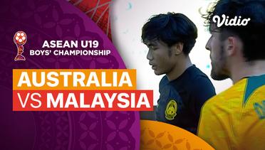 Australia vs Malaysia - Mini Match | ASEAN U19 Boys Championship 2024 - 3rd Place