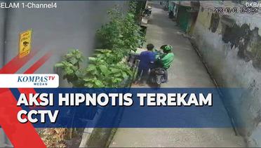 Detik-detik Pelaku Hipnotis di Medan Terekam CCTV Saat Beraksi