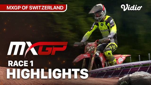 MXGP Race 1 - 2024 MXGP of Switzerland - Highlights | MXGP 2024