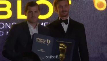 Kalahkan Ronaldo dan Messi, Casillas Raih Golden Foot Award