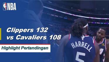 NBA I Cuplikan Pertandingan : Clippers 132 vs Cavaliers 108