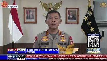 Kapolri Ucapkan Selamat HUT ke-75 TNI