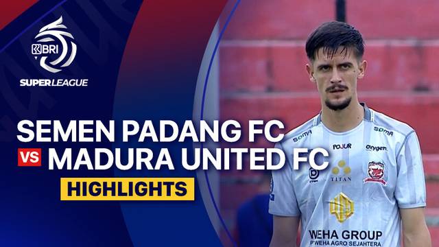 Semen Padang FC vs Madura United FC - Highlight | BRI Super League 2025/26