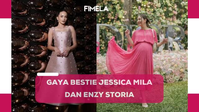 Serupa Tapi Tak Sama, 6 Inspirasi Gaya Bestie Jessica Mila dan Enzy Storia yang Kompak