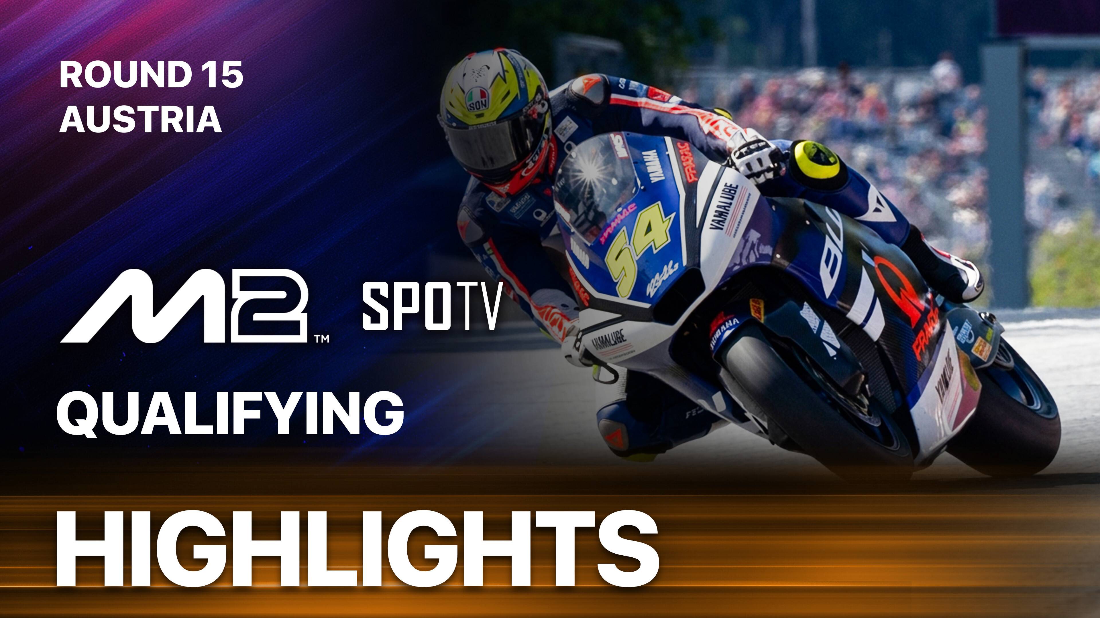 Moto2 Qualifying: Qatar Airways Grand Prix of Austria - MotoGP 2026 Round 15
