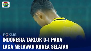 TImnas Indonesia U-17 Takluk 0-1 pada Laga Uji Coba Lawan Korea Selatan U-17 | Fokus