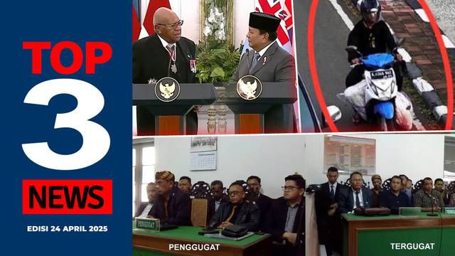 Sidang Dugaan Ijazah Palsu Jokowi, Prabowo soal Kerja Sama Fiji, Geger Mayat Dalam Karung [TOP3NEWS]