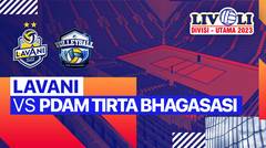 Putra: Lavani vs PDAM Tirta Bhagasasi Bekasi - Full Match | Livoli Divisi Utama 2023