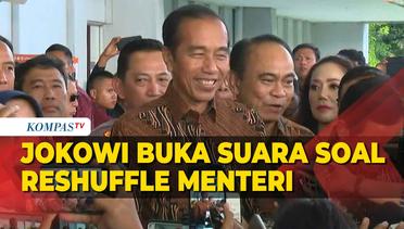 Kata Jokowi soal Isu Reshuffle Menteri dan AHY Masuk Kabinet