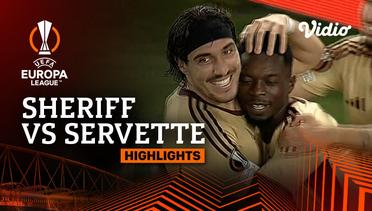 Sheriff vs Servette - Highlights | UEFA Europa League 2023/24