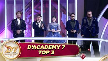 D'Academy 7 - Top 3 Malam Kedua