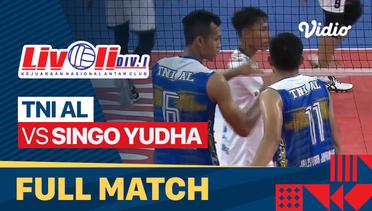 Full Match | TNI AL vs Singo Yudha | Perebutan Tempat Ketiga - Livoli Divisi 1 Putra 2022