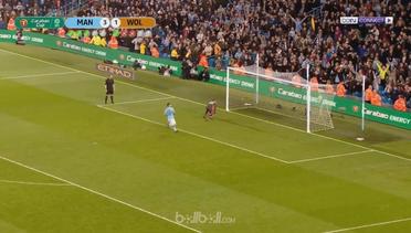 Manchester City 0-0 Wolverhampton (4-1 pen) | Piala EFL | Highlight Pertandingan dan Gol-gol