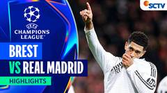Brest vs Real Madrid - Highlights Liga Champions UEFA 2024/25
