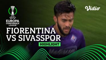 Highlights - Fiorentina vs Sivasspor | UEFA Europa Conference League 2022/23