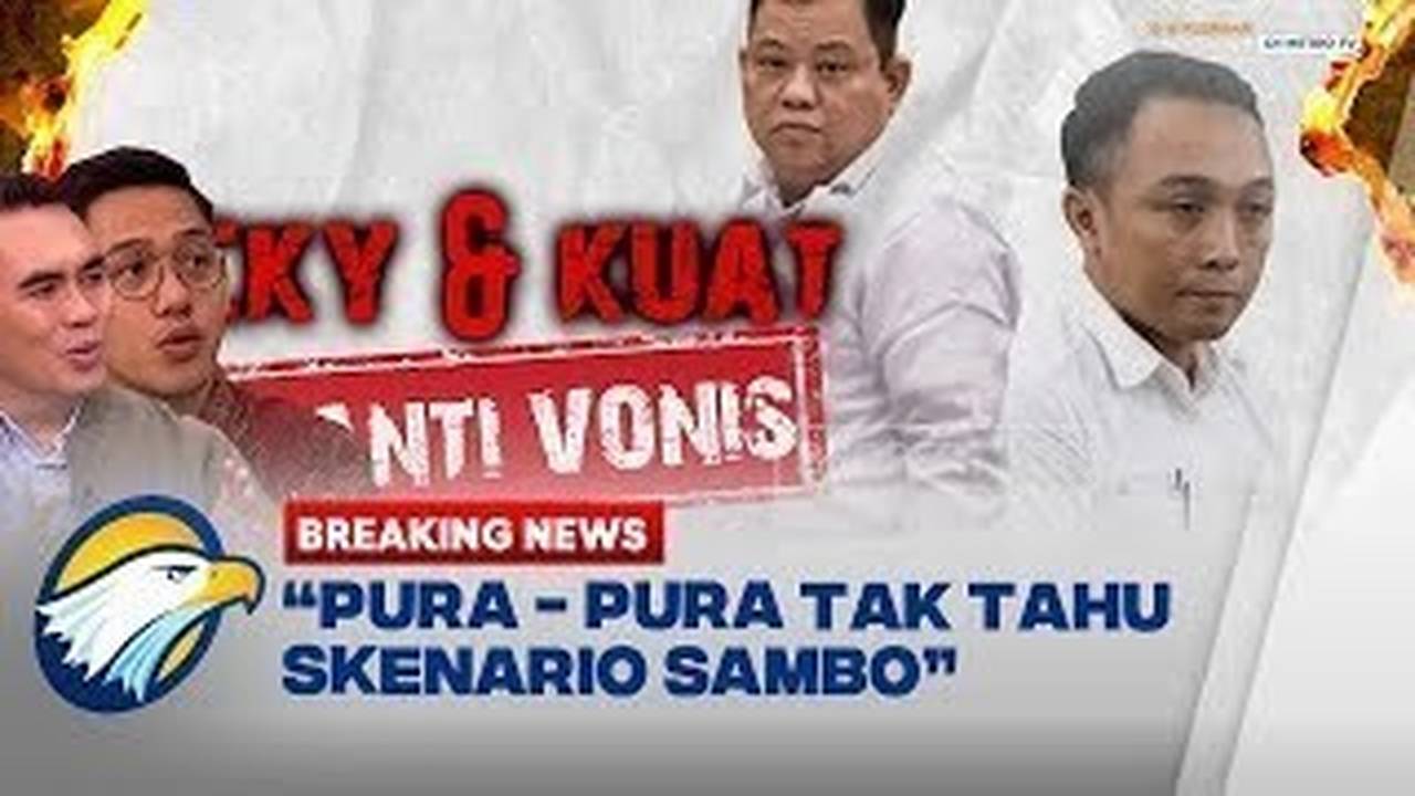 BREAKING NEWS - Kontribusi Kuat Ma'ruf dan Ricky Rizal Beratkan Hukuman ...