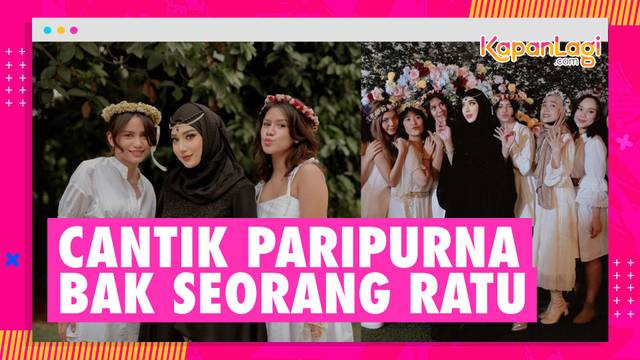 After-party Pernikahan Tengku Anataya Putri Cindy Fatika Sari, Cantik Paripurna Bak Seorang Ratu