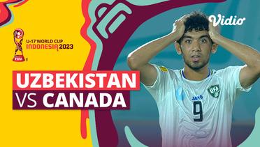 Uzbekistan vs Canada - Mini Match | FIFA U-17 World Cup Indonesia 2023