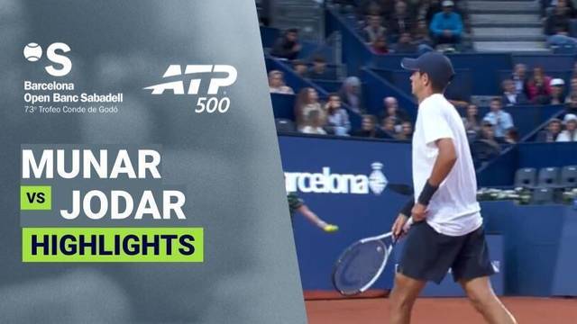 Jaume Munar vs Rafael Jodar - Highlight | ATP 500: Barcelona Open Banc Sabadell 2026
