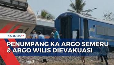 Kecelakaan Kereta di Kulon Progo, Penumpang Dievakuasi ke Stasiun Tugu dan Stasiun Wates