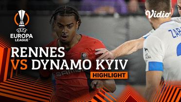 Highlights - Rennes vs Dynamo Kyiv | UEFA Europa League 2022/23